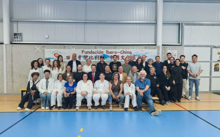 Foundation organizes Shaolin Liuhe Gong martial arts show in illescas city